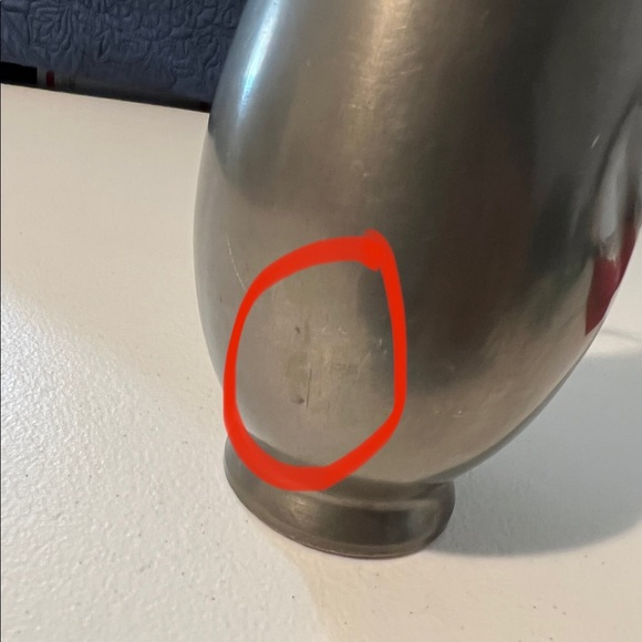 Vintage Pewter vase from Holland - Picture 9 of 9